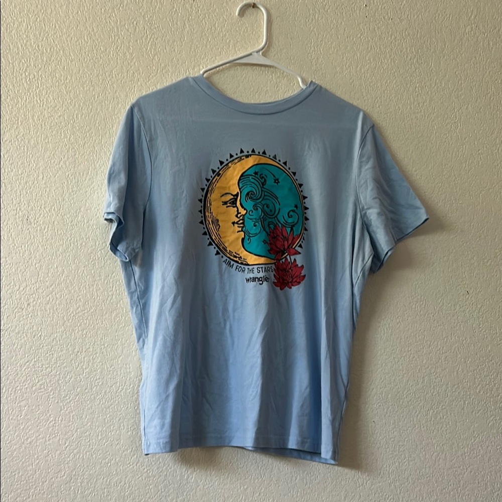 Wrangler Baby Blue Short Sleeve Tshirt